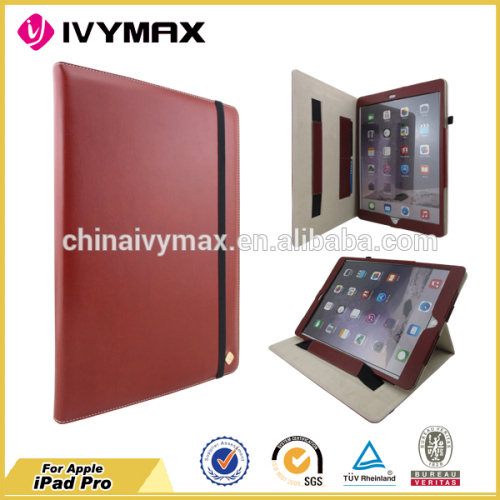 Pu leather case for ipad pro with stand case cover