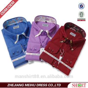 double collar man new model casual shirt