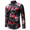 Men's Floral Shirts Long Sleeves Custom