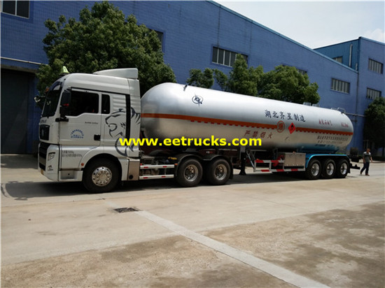 61.9m 26ton Bulk Propan Tanker Trailers