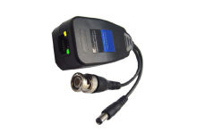 Coax To Cat5 Video Power Balun , Cctv Video Balun With Power Converter,24vac To 12vdc