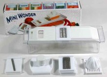 Slicer, Vegetable Slicer, Chooper, Shredder, TV Product, Mini Wonder (TV128)