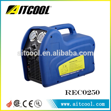 High performance portable single cylinder refrigerant recovery machine RECO250