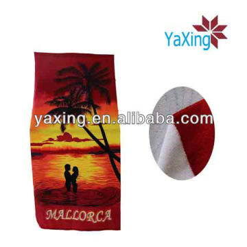 Printed beach towel manufactory