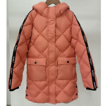 Girl&#39;s Fish Down Padding Jacket