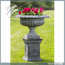 Classical Natural Stone Granite Garden Flower Pot