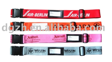 Luggage Belts, luggage strap with ID holder