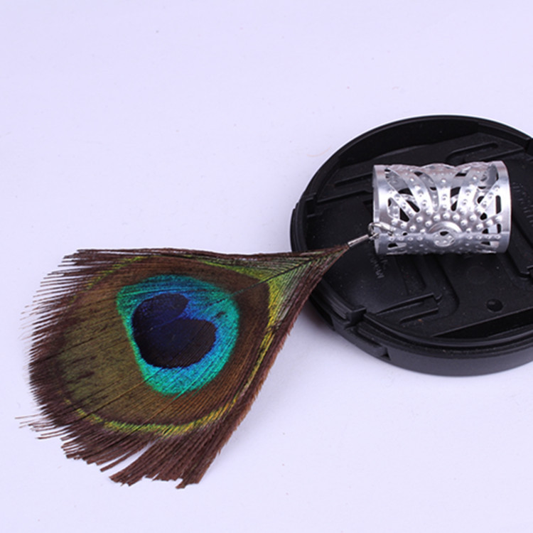 Hair Jewelry Rings Decorations Pendants Aluminum Dreadlocks Beads Metal Cuffs Hair Decorations Rings Accessories