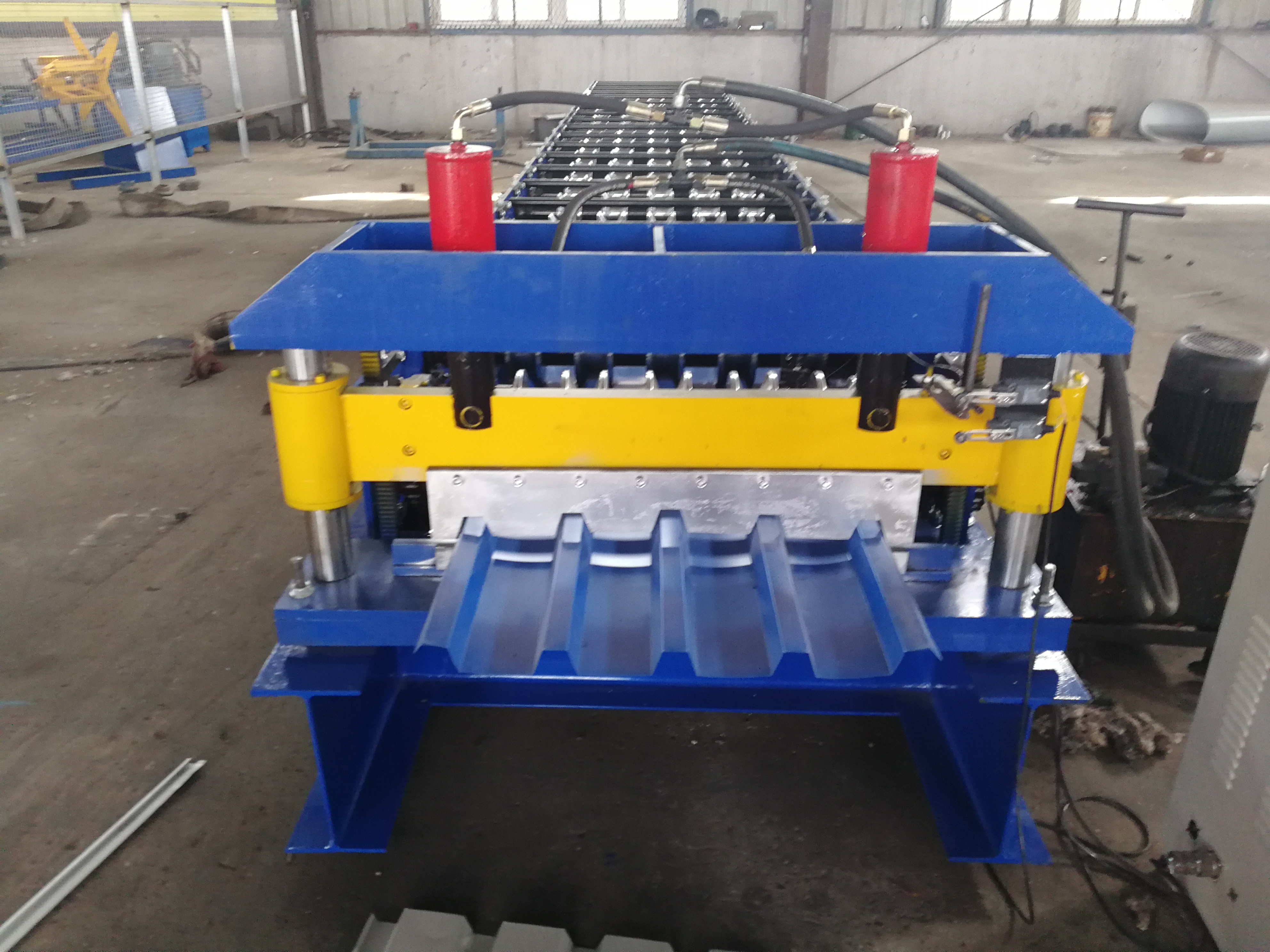 FX metal roof shingles roll forming machine