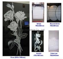 4-19mm Patterned Door Glass