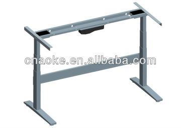 2 column conference table base available in black/silver/white