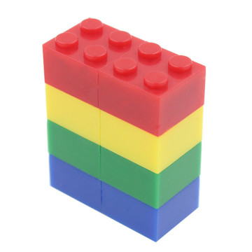 Cube USB Flash Drive Colorful