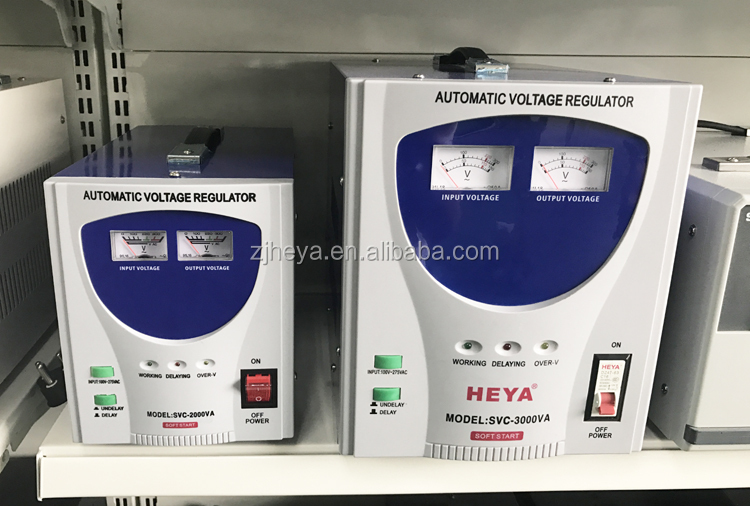 Bangladesh Function of SVC SVR 2000VA 3KVA 2KW 220VAC Servo Voltage Stabilizer