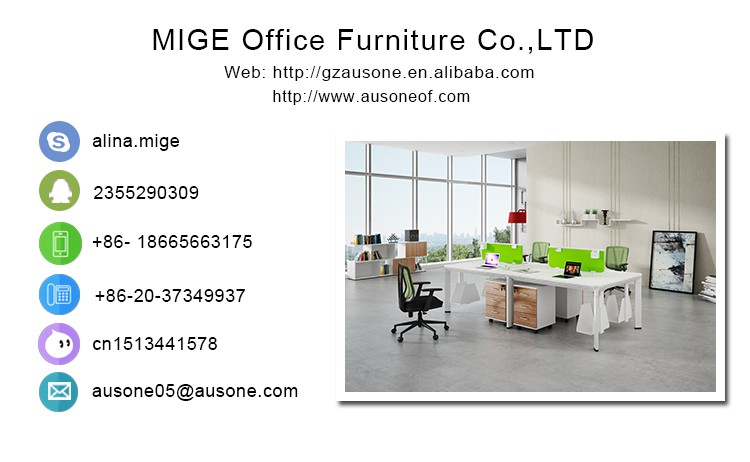 Modern design call center office furniture design 6 seats Call Center Cubicle office