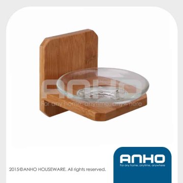 Bamboo soap dish holder