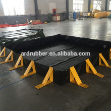 solid flota PVC and rubber oil boom