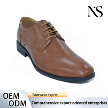 Classic Brown Leather Lace-Up Shoes from SIMADIS
