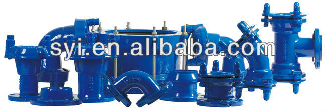 Restrained Flange adaptor for PE pipe