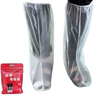 Waterproof PE Boot Covers: Dustproof, Disposable, and Anti-Slip Rain Shoes Protection