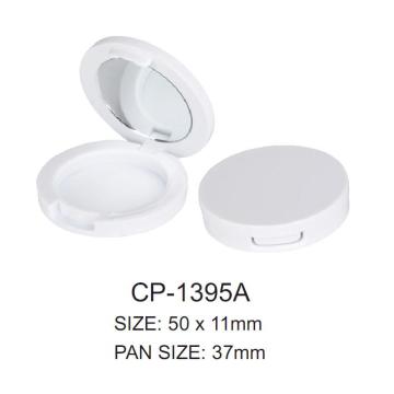 Round Plastic Empty Powder Case