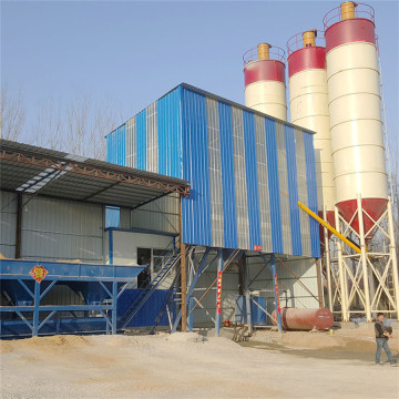 High Performance HZS35 concrete batching plant price