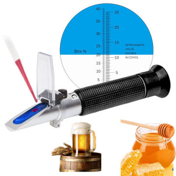 Factory Price Dual Scale Portable Brix Refractometer