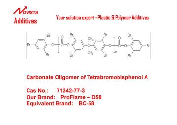 Proflame D-58 carbonate oligomer of Tetrabromobisphenol-A
