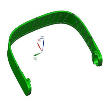 Rice cooker handle injection mold design