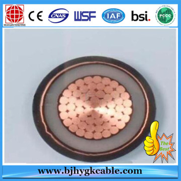 Cable de cobre del voltaje bajo Cable de transmisión de Cu / XLPE / PVC 1x630mm2