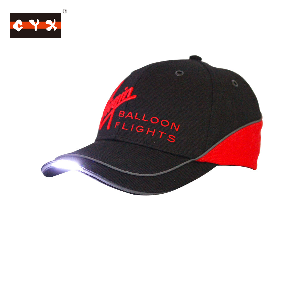 Shenzhen factory offer wholesales Baseball LED cap