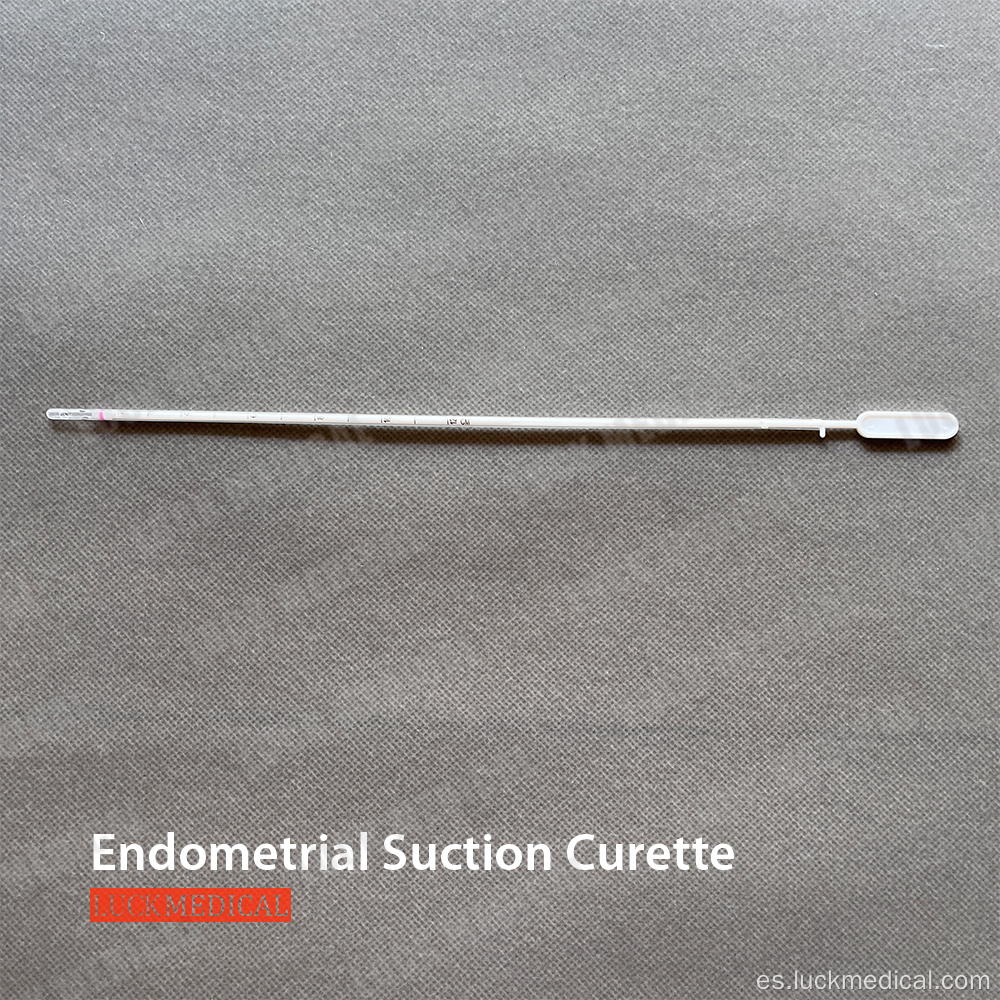 Cureta de succión endometrial medial desechable