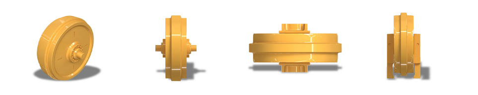 excavator bulldozer idler excavator bulldozer idler