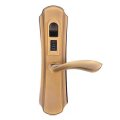 Serrure de porte d&#39;empreinte digitale en bois