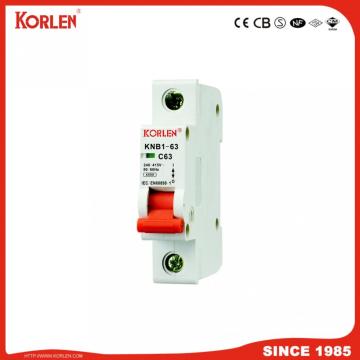 Nowy typ KNB1-63 Mini Circuit Breaker 1-63A MCB