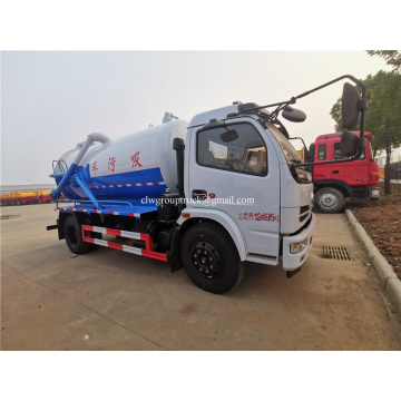 Dongfeng 4m3 vaccum suction function truck