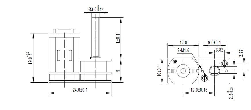 12v mini dc gear motor for mini lock