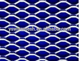 Coated expanded mesh for car grill or speaker grille/wire mesh for car grills/speaker grill wire mesh