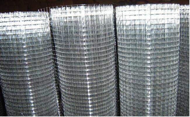 Treillis métallique soudé en acier inoxydable enduit de PVC