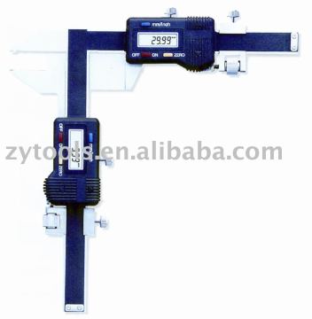Digital gear tooth caliper