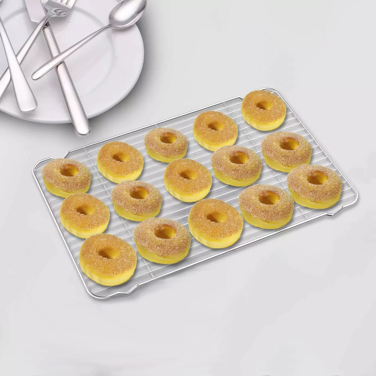 factory produce Stainless Steel Barbecue Baking bread rack cooling tool