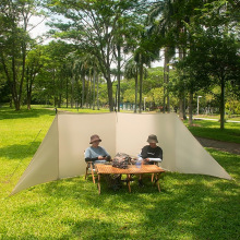Foldable Tent Wind Screen - Customized Camping Beach Windshield Fencing