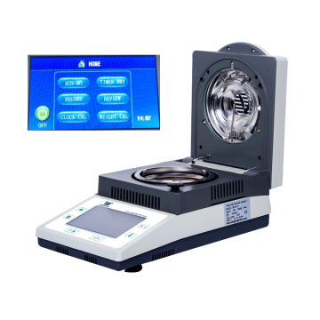 High Precision 110g Soil Humidity Analyzer with Rapid Sand Halogen Heating Moisture Weight Balance for Corn and Rice