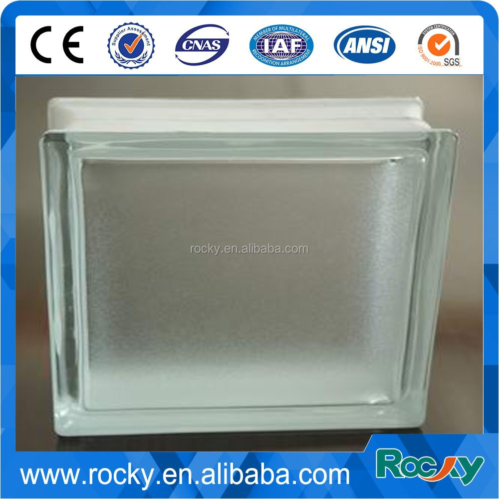 Cheap price color corner glass block manufacturers