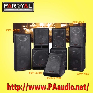 EVP-X Series pro speaker system