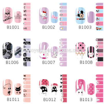 2015 fashion stype nail arts design nail tools nail sticker