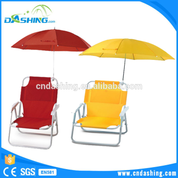 Comfortable beach chair with umbrella outdoorfolding beach chair with sunshade