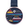 Medalla de metal personalizada carrera carrera maratón deporte personalizado
