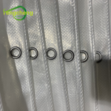 HDPE woven reinforced white tarpaulin for cherry