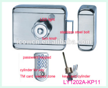 zinc alloy door lock cylinder/euro lock cylinder electronic RIM door locks with touch screen password