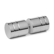 Cylindrical Sliding Shower Door Double Knob